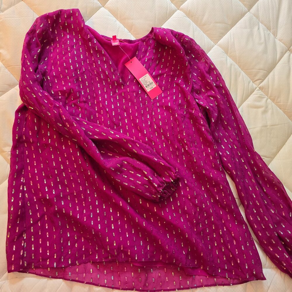Lilly Pulitzer Aaron Silk Top